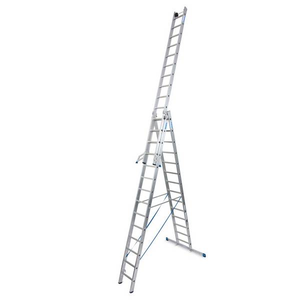 KRAUSE® STABILO Vielzweckleiter, 3-teilig, Gesamtlänge 10,25 m