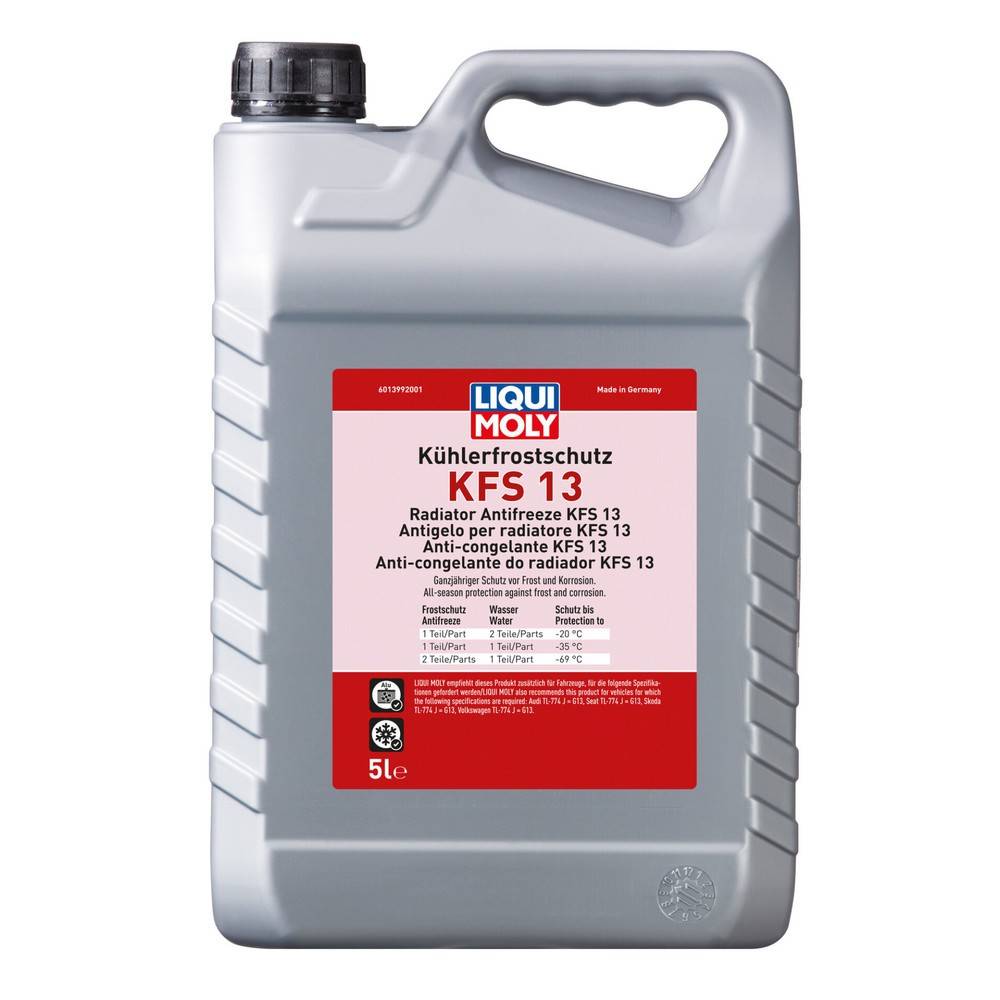 Kühlerfrostschutz KFS 13, 4 Stück je 5 l-1