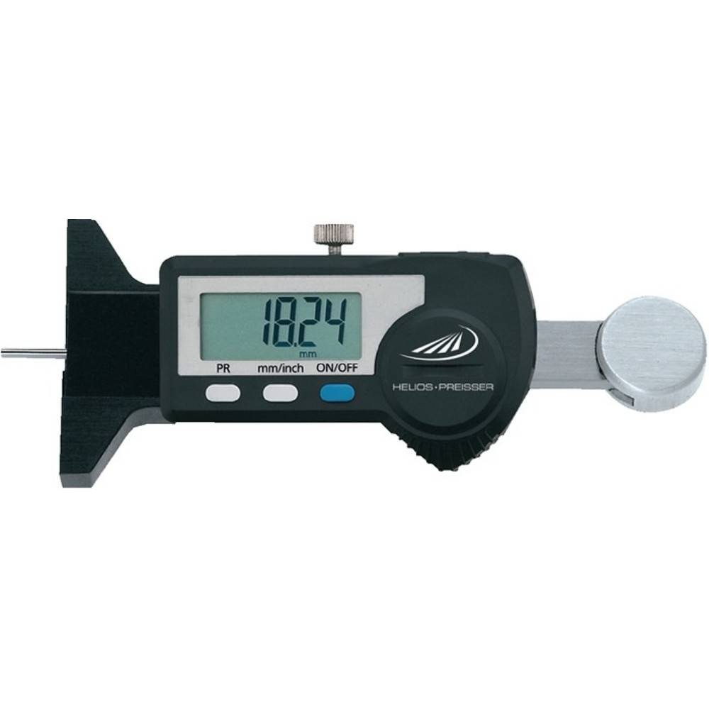 HELIOS PREISSER Kleintiefenmessschieber DIGI-MET® IP67, 25 mm-0