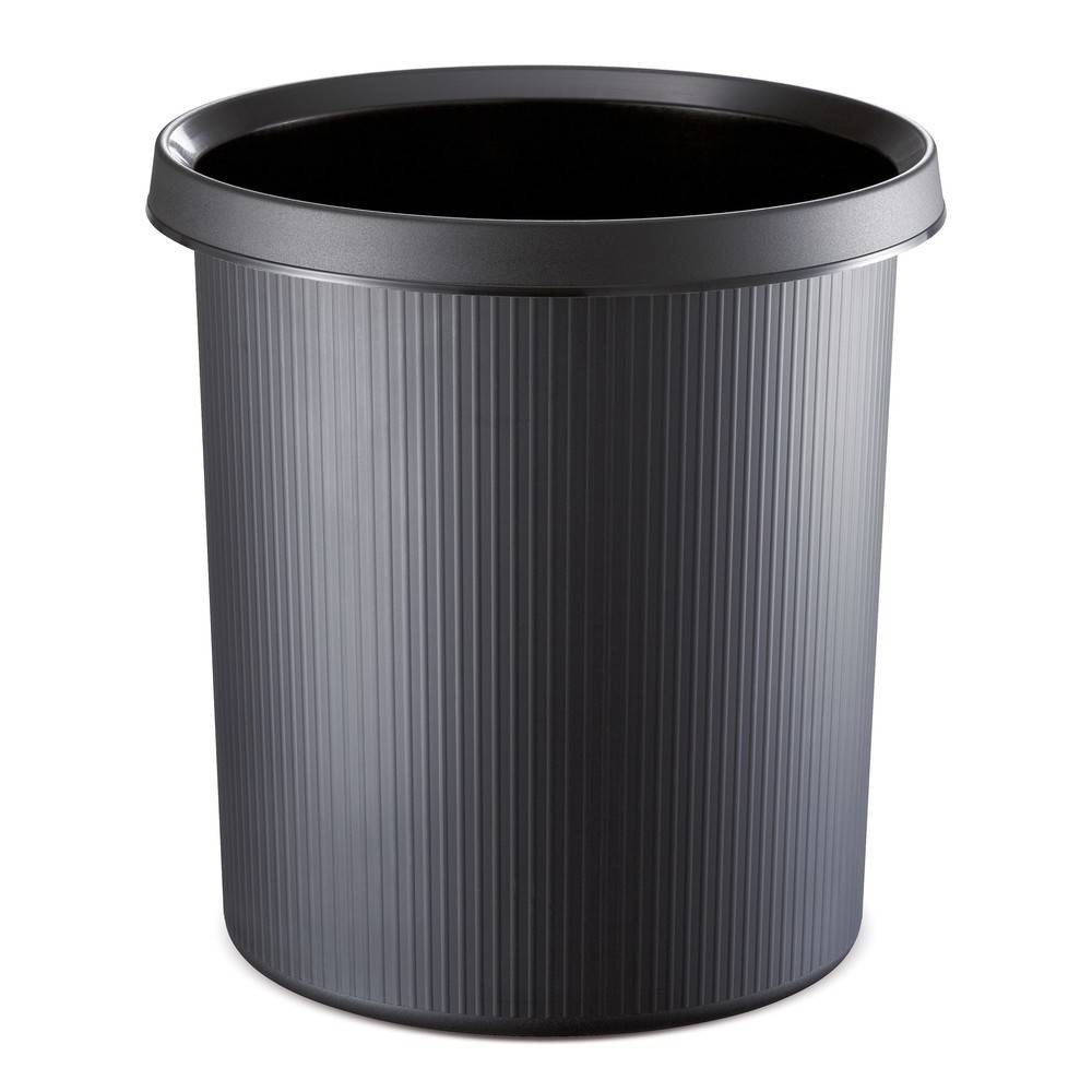 helit Papierkorb Office, 30 Liter, PE, rot-1
