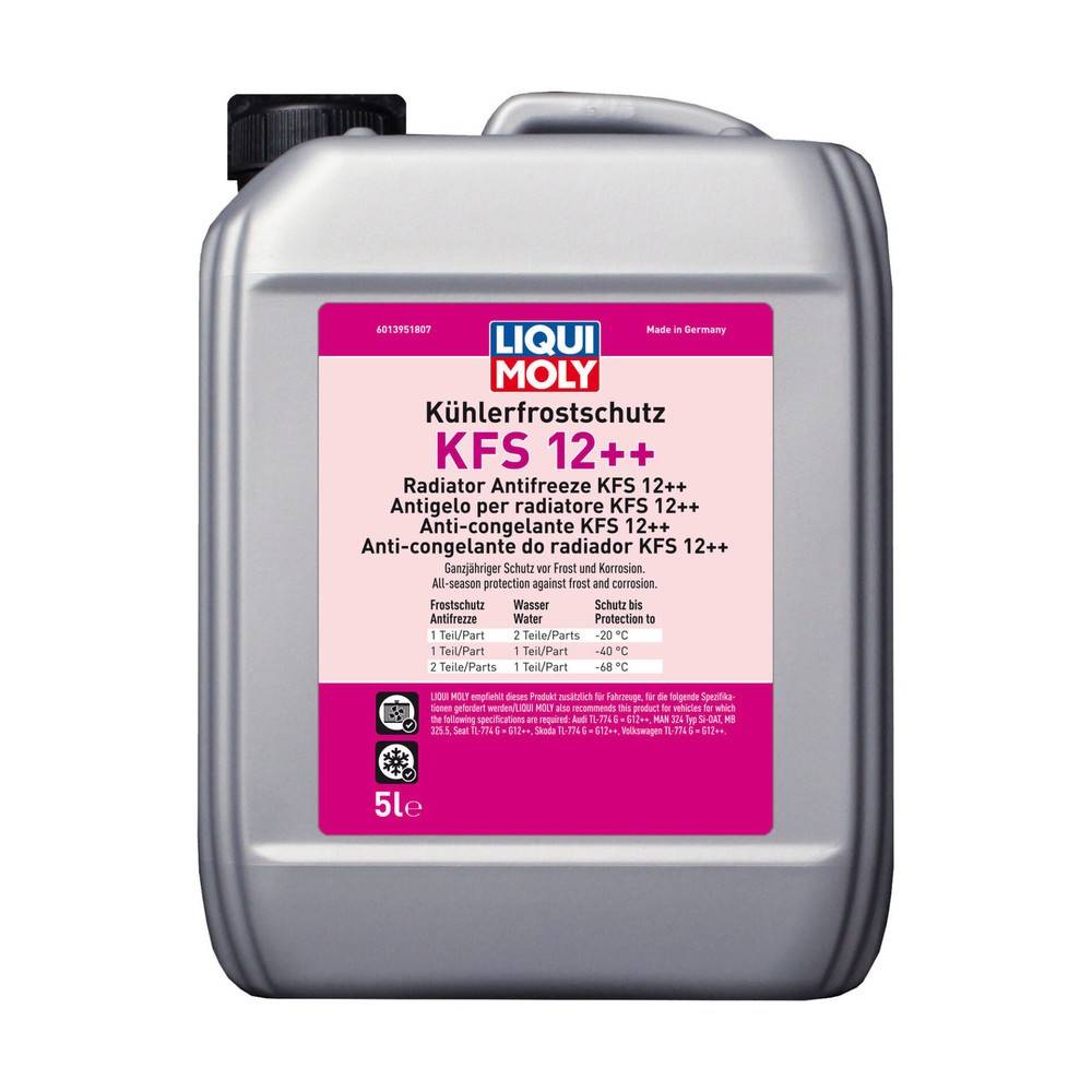 Kühlerfrostschutz KFS 12++, 4 Stück je 5 l-1