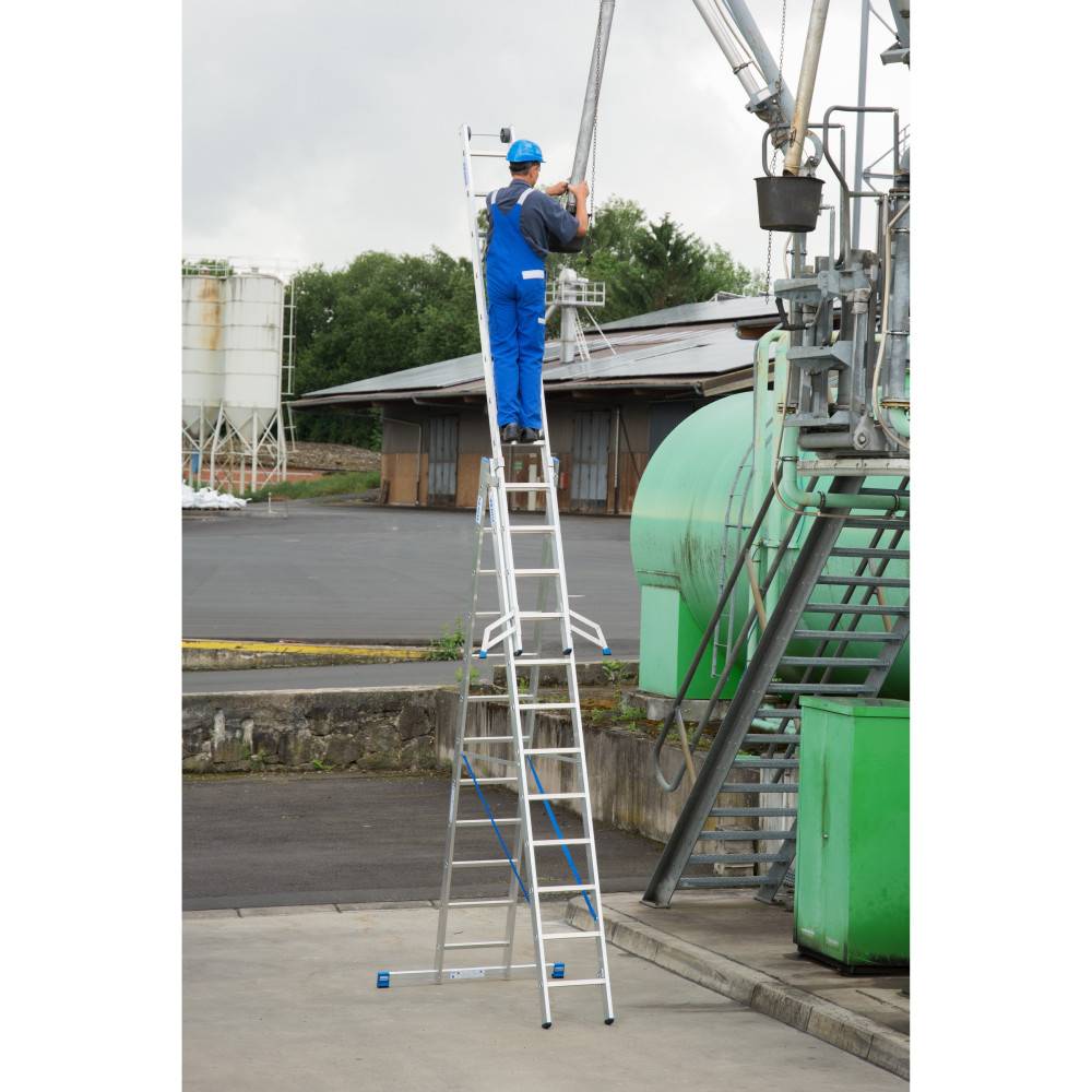 KRAUSE® STABILO Vielzweckleiter, 3-teilig, Gesamtlänge 10,25 m-4