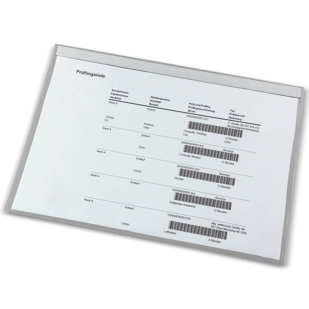 Sichthülle DIN A3, quer, transparent, 10 Stk/VE-0