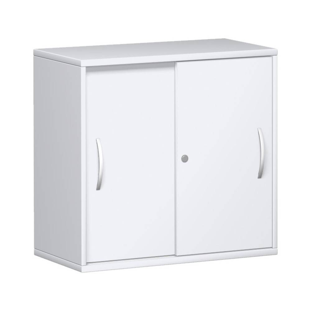 Geramöbel Schiebetürschrank Profi, 2 OH, Breite 800 mm, weiß-0