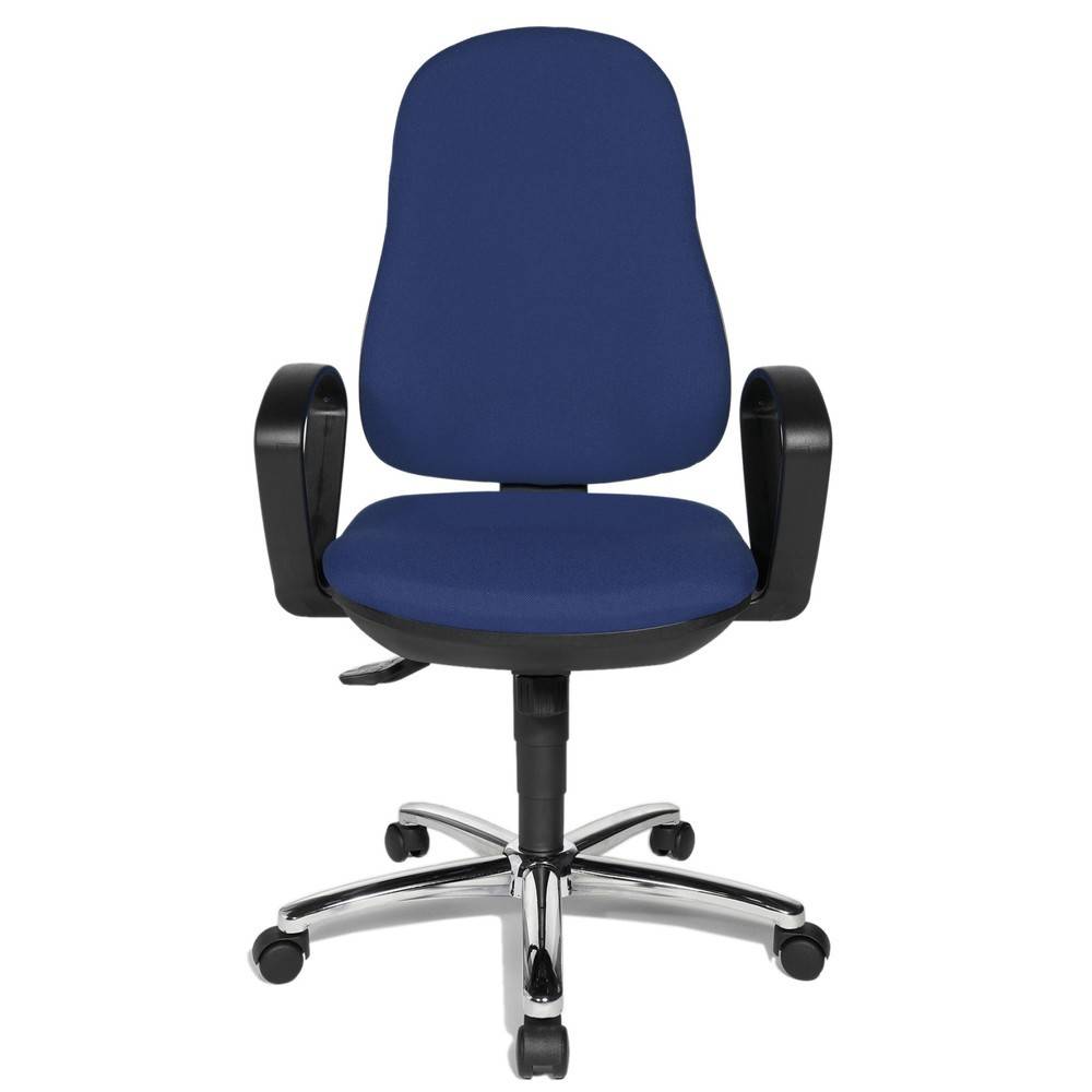 Topstar Bürodrehstuhl "Synchro Steel", royalblau-1