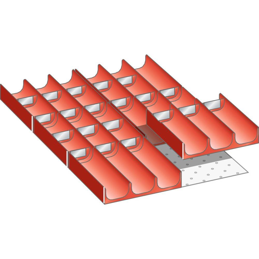 LISTA Set Mulden 18x27E, (BxTxFH) 306x459x50mm, 26-teilig-1