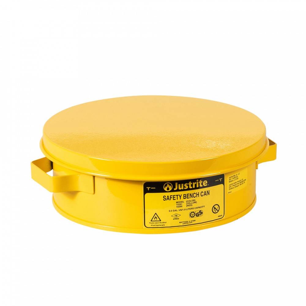Sicherheits-Kleinteilereiniger Kapazität 4,0 Liter, gelb-2