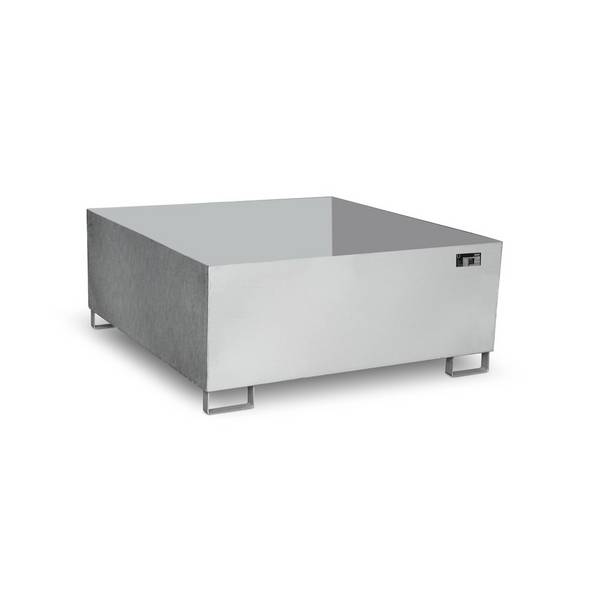 Bauer® Auffangwanne aus Edelstahl für Fässer und IBC