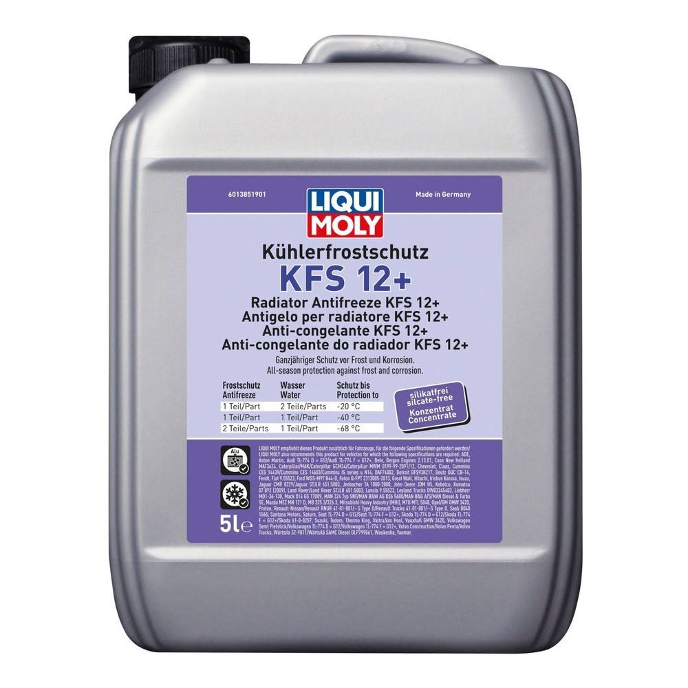 Kühlerfrostschutz KFS 12+, 4 Stück je 5 l-1