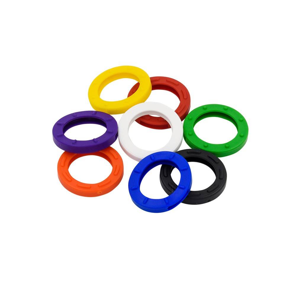 Wedo Schlüsselkennring Kunststoff sort 200 St. 2628008-3