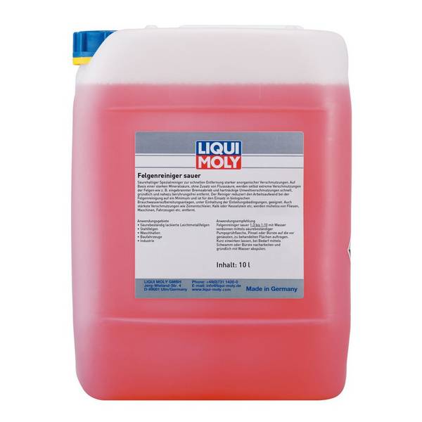 LIQUI MOLY Felgenreiniger sauer  10l   21672