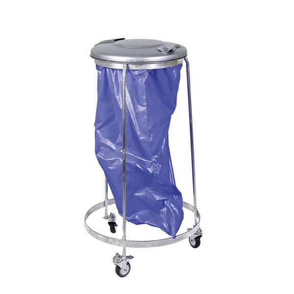 RENNER Müllsackständer Typ 8016 für 120-l-Müllsäcke, verfahrbar