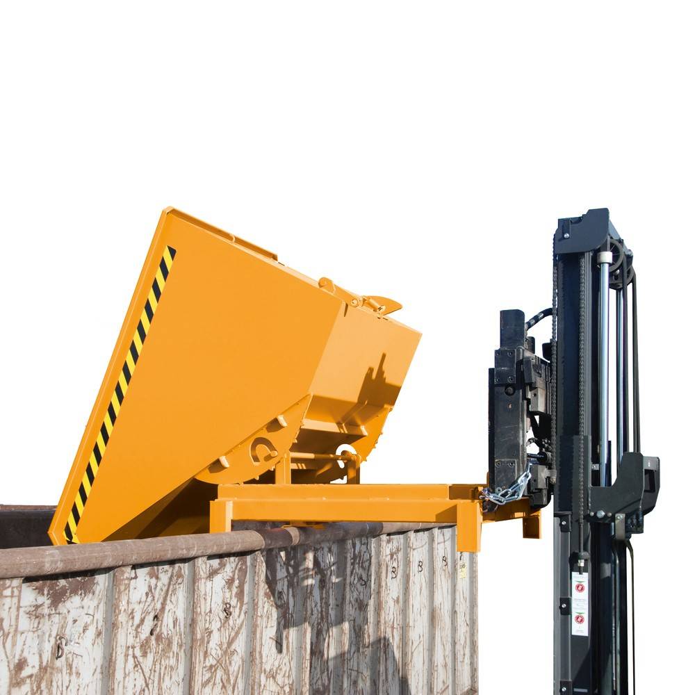 Bauer® Schwerlast-Kippbehälter, Tragkraft 4.000 kg, lackiert, Volumen-1