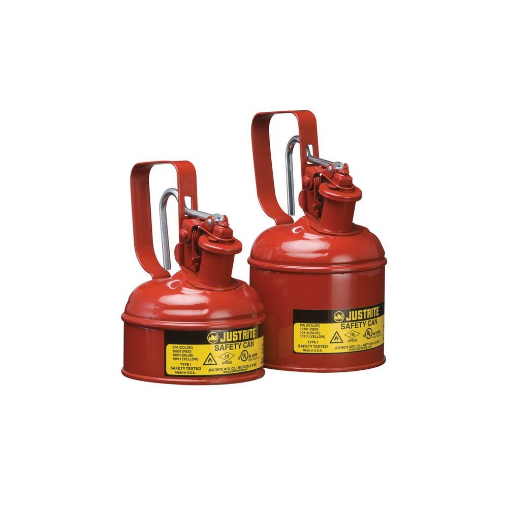 Sicherheitsbehälter Typ I Kapazität 0,5 Liter, rot-1