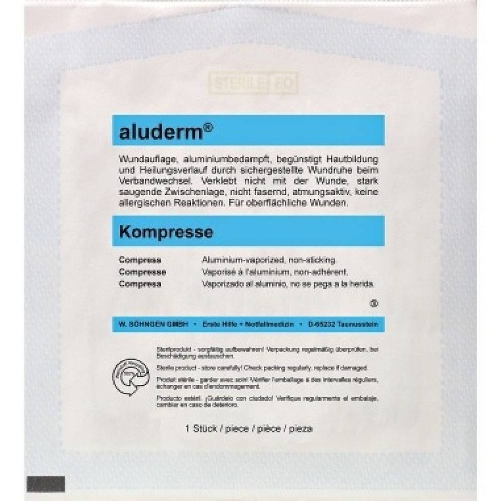 aluderm Kompresse 1003208 10x10cm-0