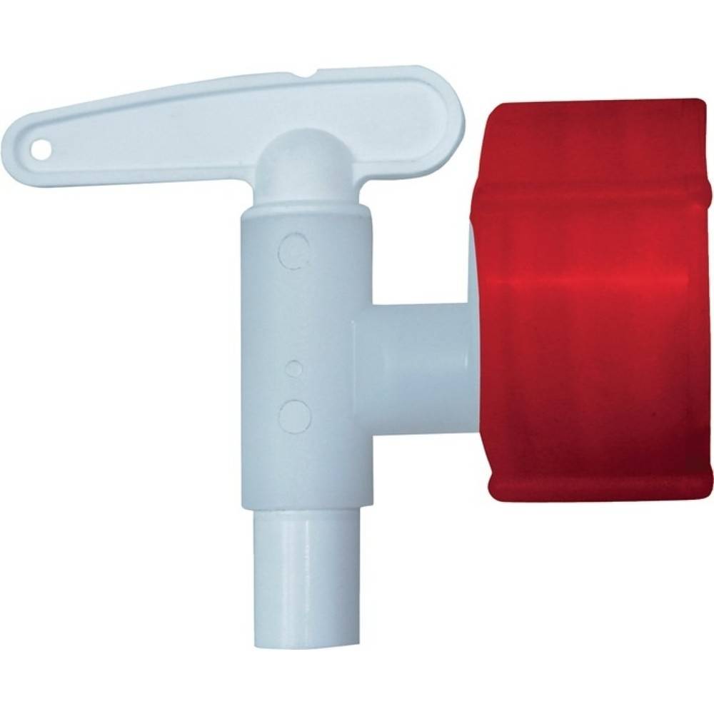 Graf Auslaufhahn, Kunststoff weiß, 34 mm-0