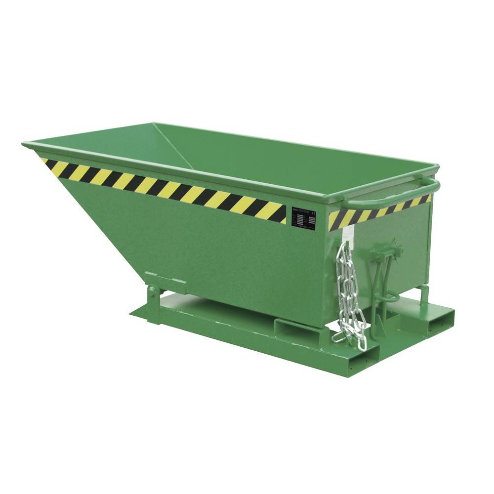 Bauer® Muldenkipper, niedrige Mulde, lackiert, Volumen 0,25 m³-0
