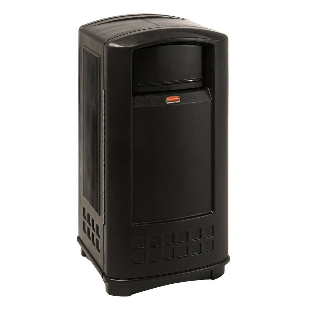 Rubbermaid® Abfallcontainer Landmark™ Jr., 132,5 l, schwarz-0