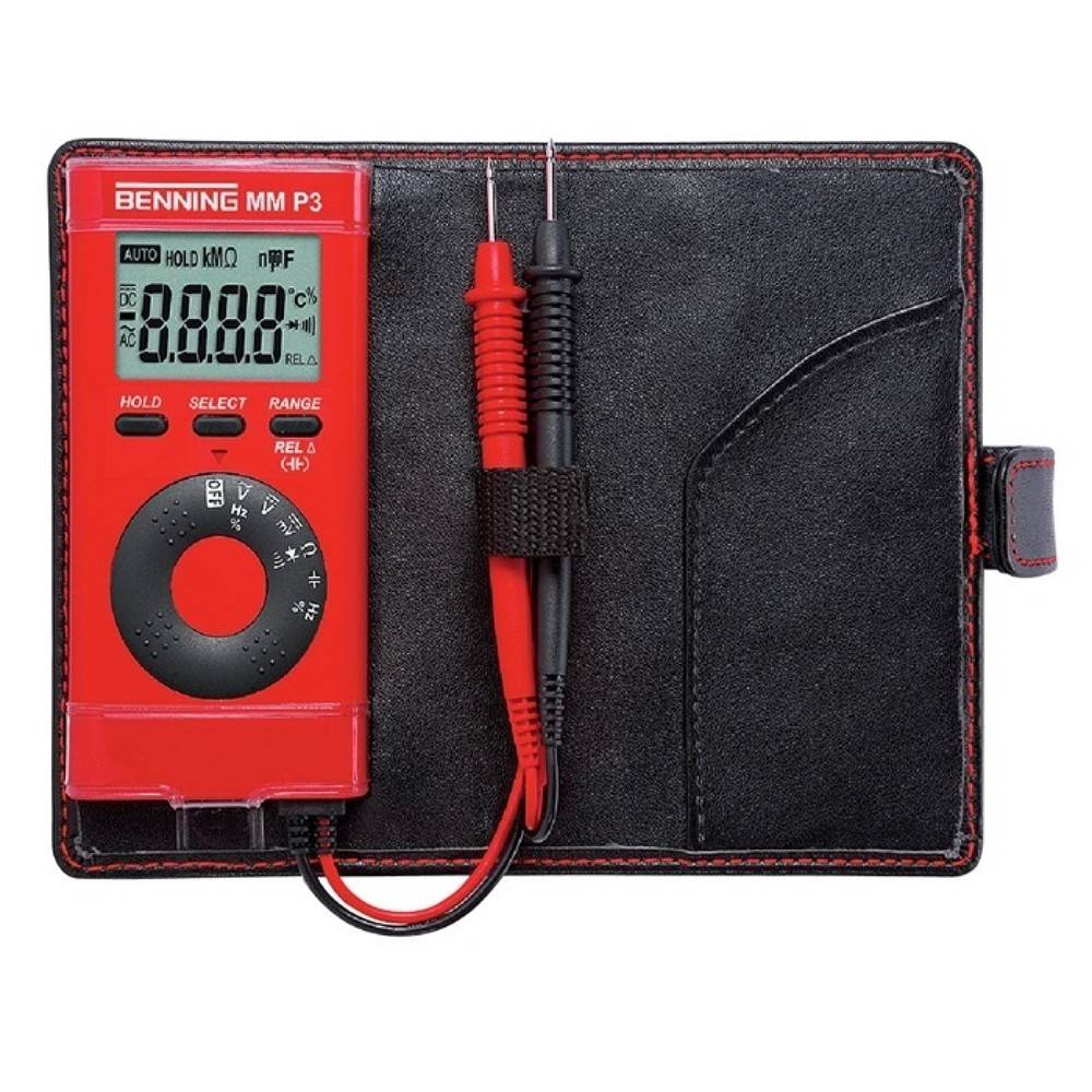 BENNING Multimeter MM P3 0,1 mV-600 V AC/DC RMS