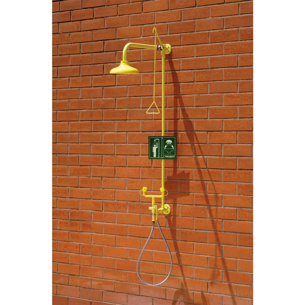 Wandkombination Körper-/beweg. Schlauchdusche zwei Strahlregler, Duschköpfe E-Plast-1
