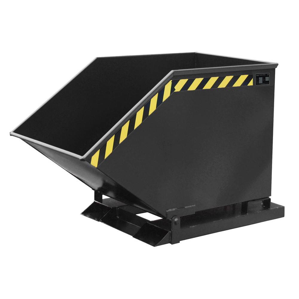 Bauer® Späne-Kippmulde, kastenförmige Mulde, lackiert, Volumen 0,4 m³-0
