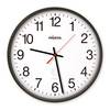 PEWETA Funk-Wanduhr DCF77 Typ 130, Ø 300 mm, schwarz
