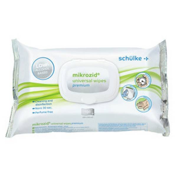 Schülke mikrozid universal wipes Desinfektionstücher, Inhalt: 100 Stüc