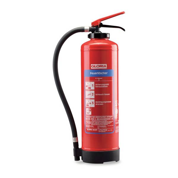 GLORIA® Feuerlöscher WH Easy, A-Wasser, Volumen 6 l