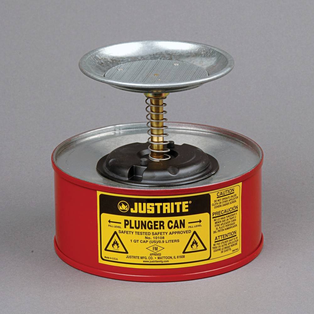Sparanfeuchter 1,0l Stahlbl.D185xH143mm JUSTRITE-0
