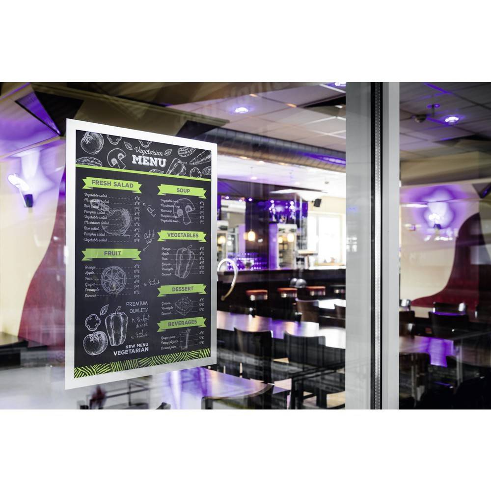DURABLE Info-Rahmen DURAFRAME® SUN A3, Rahmen für Schaufenster, silber-1
