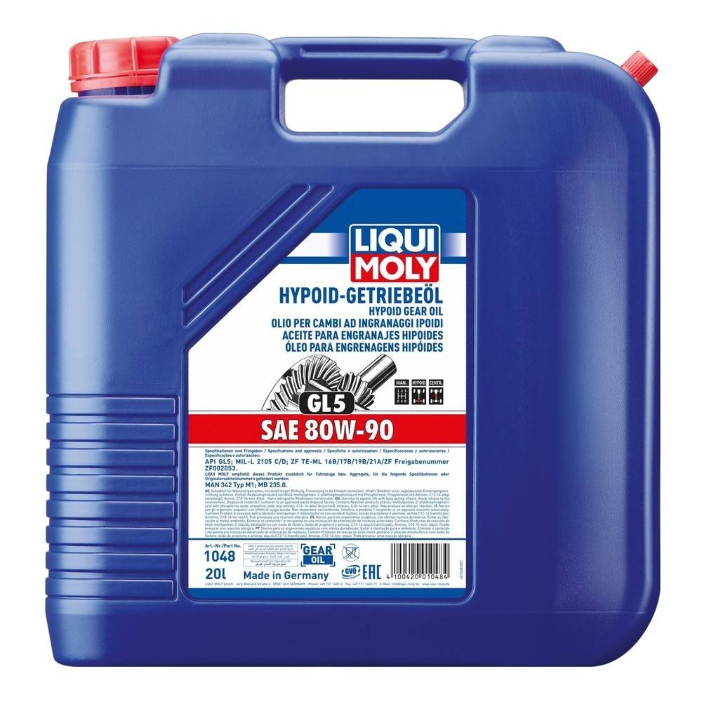 Hypoid-Getriebeöl (GL5) SAE 80W-90, 1 Stück je 20 l-1
