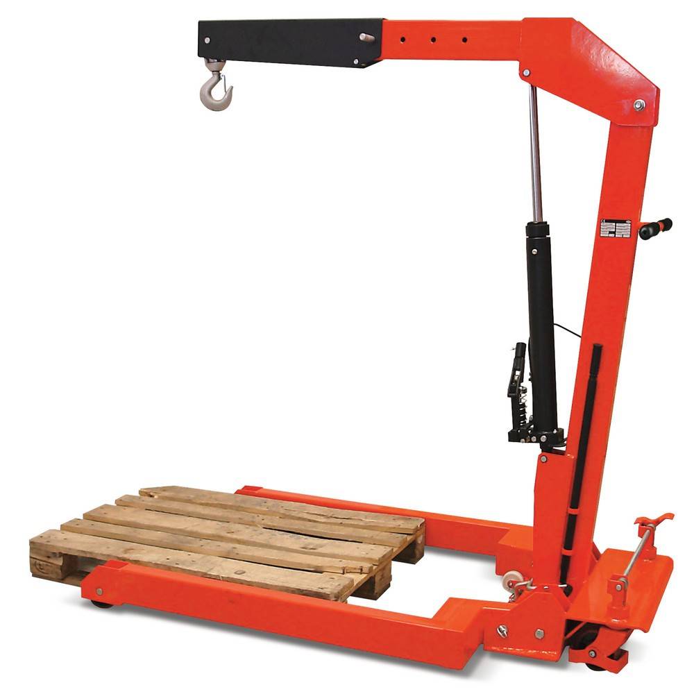 Werkstattkran mit parallelem Fahrgestell, klappbar, TK 1.000 kg-3
