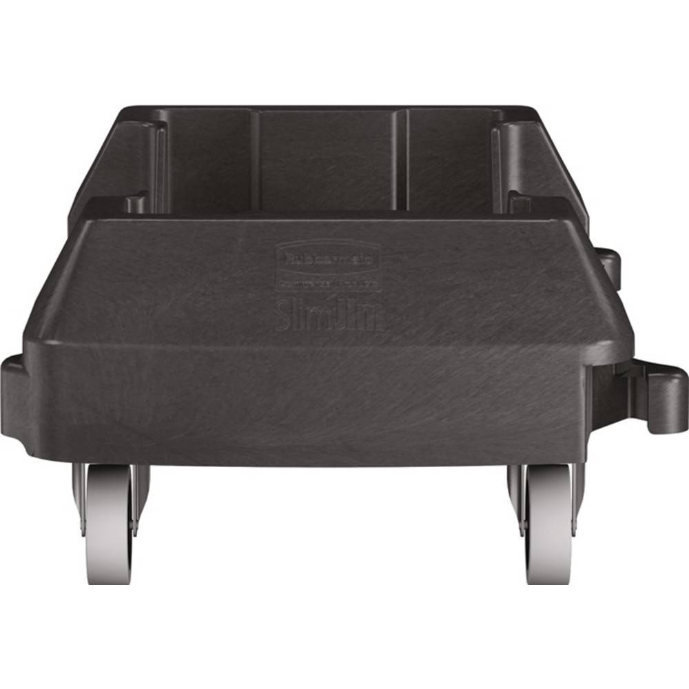 RUBBERMAID Fahrwagen m.4 Lenkrollen Wertstoffsammler 60l schwarz-3