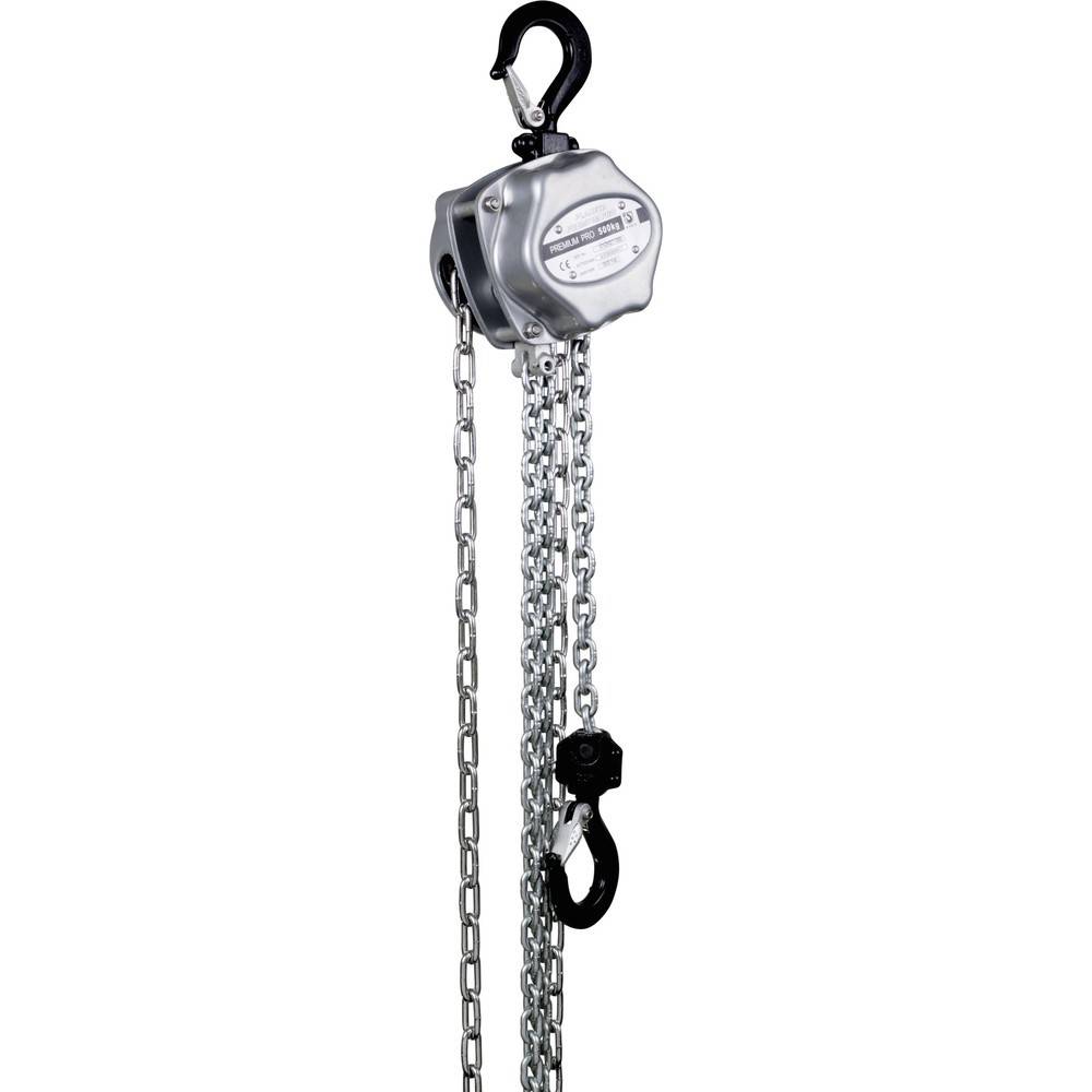 Stirnradflaschenzug Premium PRO-II Trgf.500kg Hubh.6m PLANETA-0