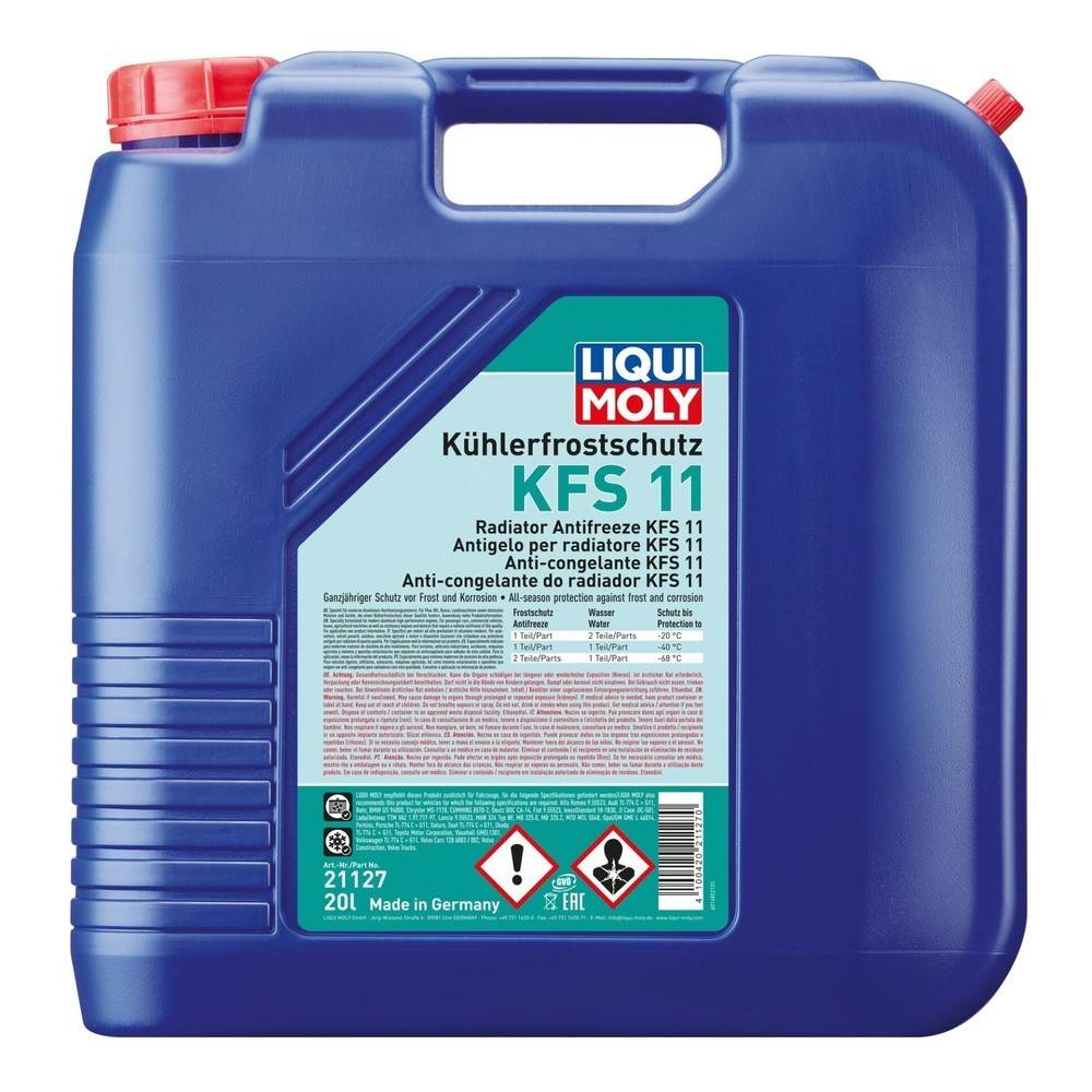 Kühlerfrostschutz KFS 11, 1 Stück je 20 l-1