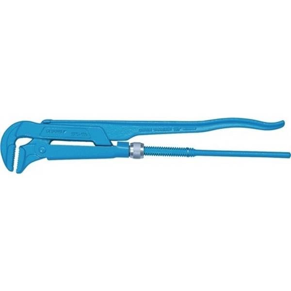Rohrzange L.320mm 1Zoll blau einbrennlackiert CV. 176 1 DIN5234 FormB