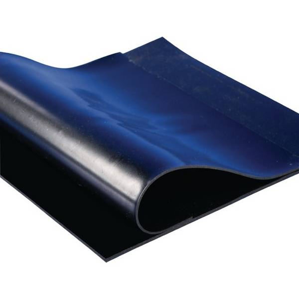 MÖLLER Gummiplatte, schwarz NR/SBR, Breite 1,2 m Länge 10 m Dicke 4 mm