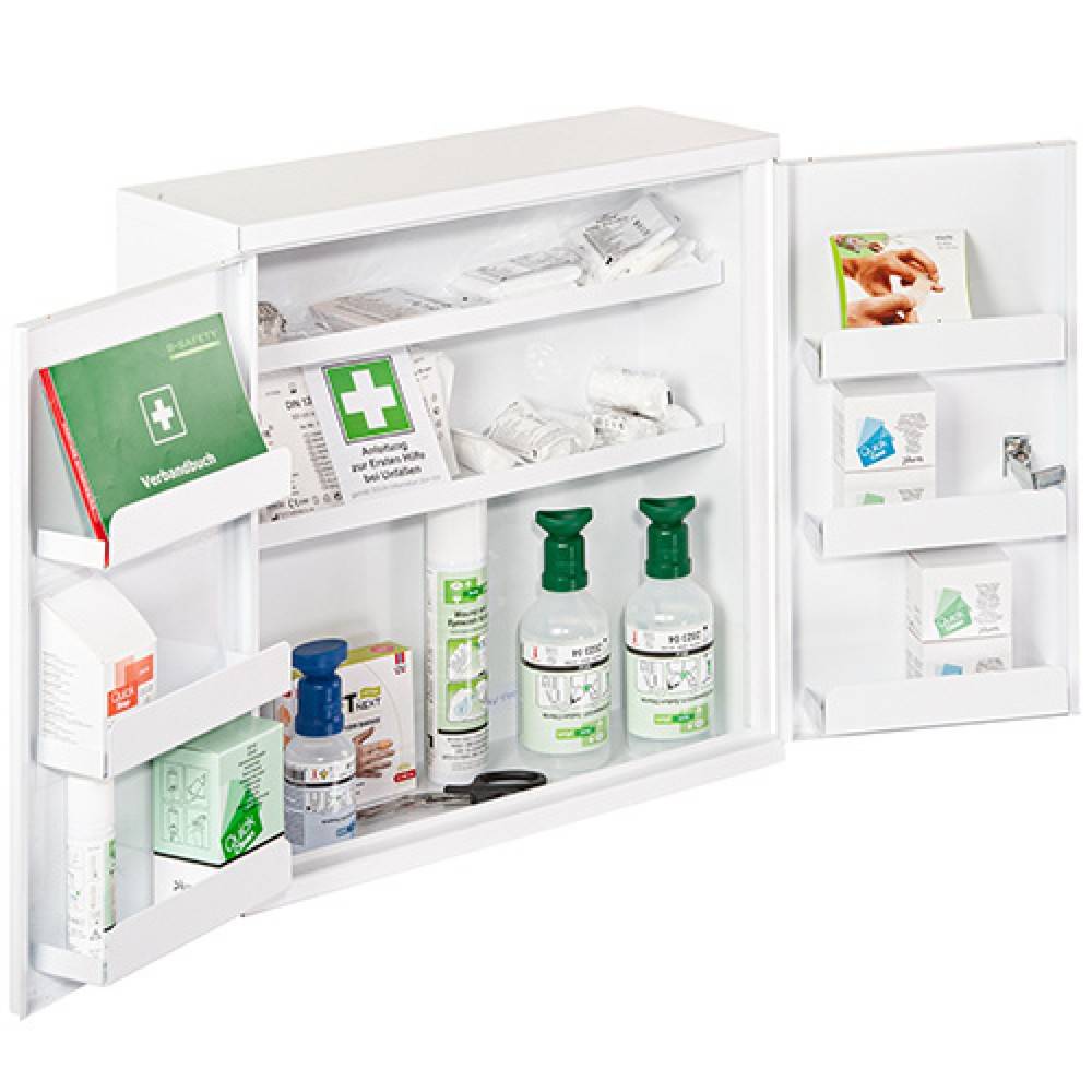 B-Safety Verbandschrank PREMIUM plus, mit Füllung DIN 13169-2