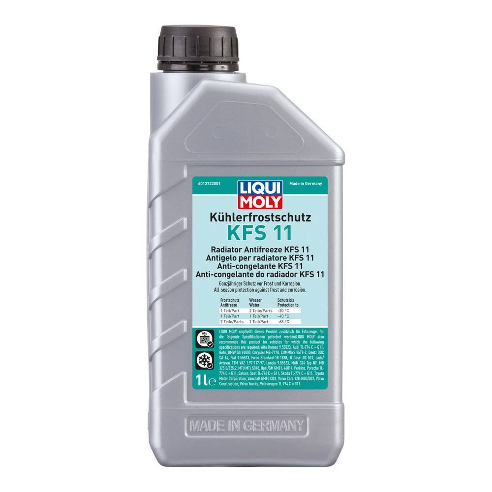 Kühlerfrostschutz KFS 11, 6 Stück je 1 l-1