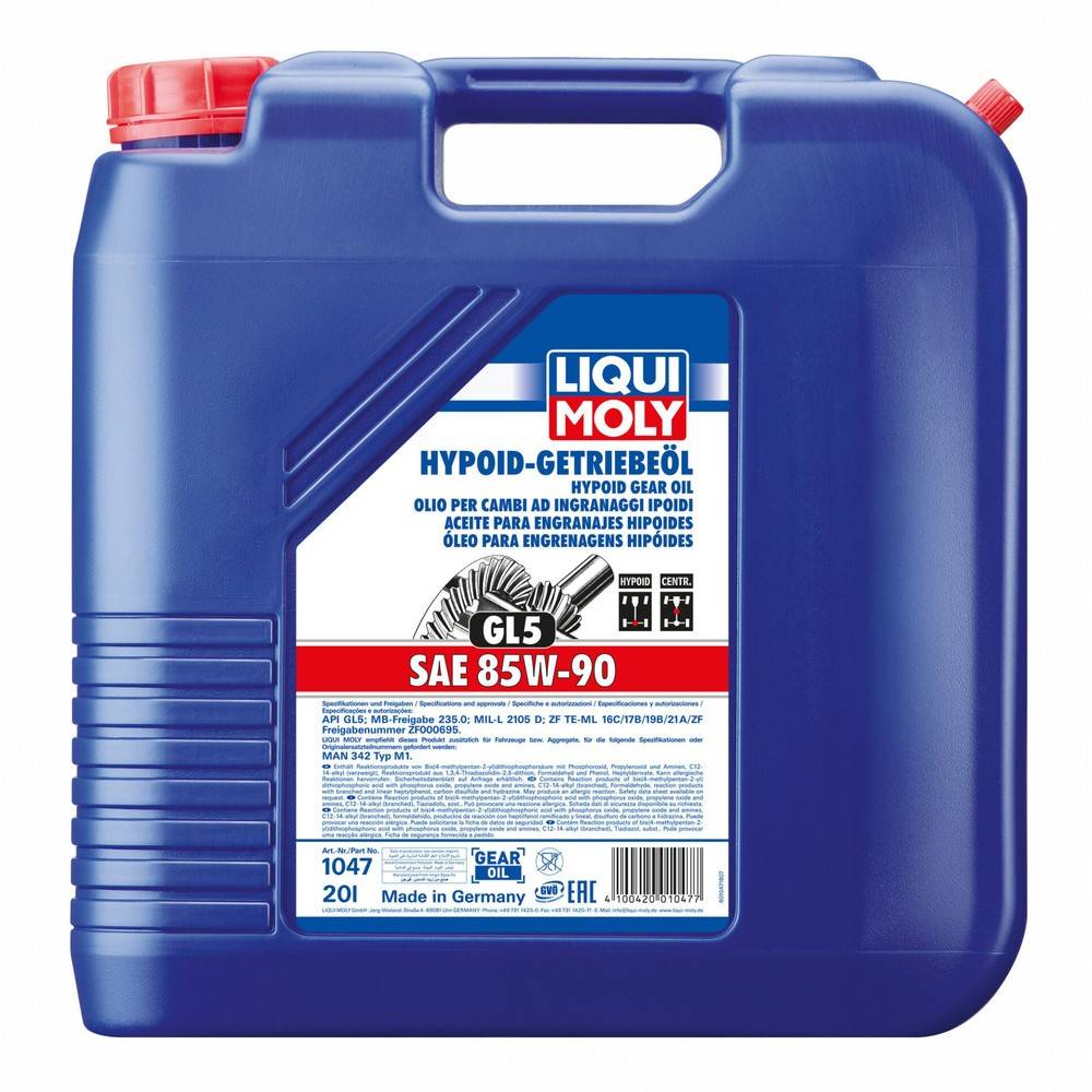 Hypoid-Getriebeöl (GL5) SAE 85W-90, 1 Stück je 20 l-1