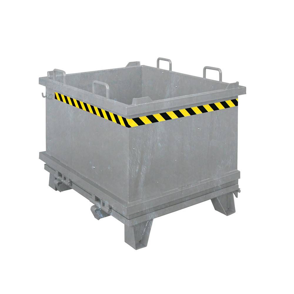 Klappbodenbehälter, 2000 kg, 1500 Liter feuerverzinkt-0