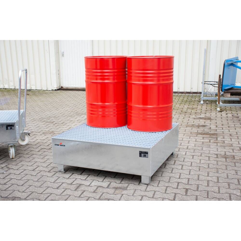 Steinbock® Auffangwanne, 4x 200 l, HxBxT 415 x 1.200 x 1.200 mm-3