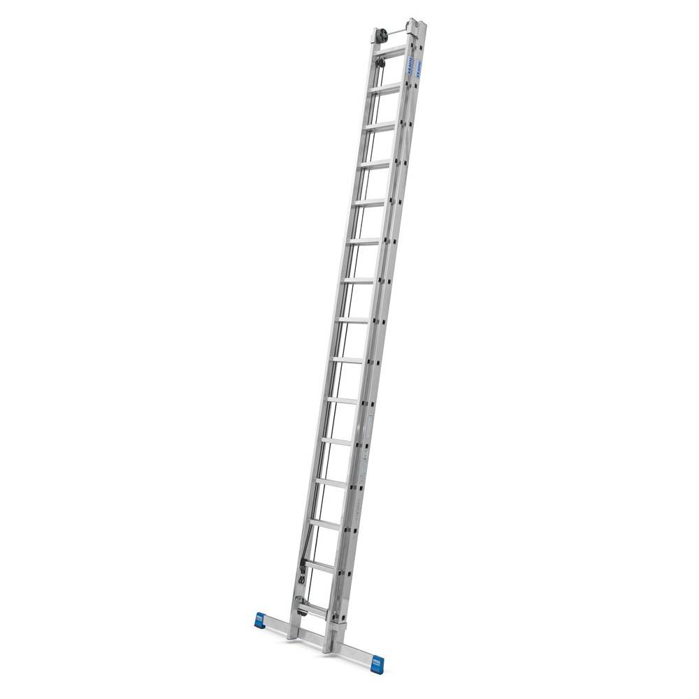 KRAUSE® STABILO Seilzug-Anlegeleiter, 2-teilig, Standhöhe 6,45 m-0