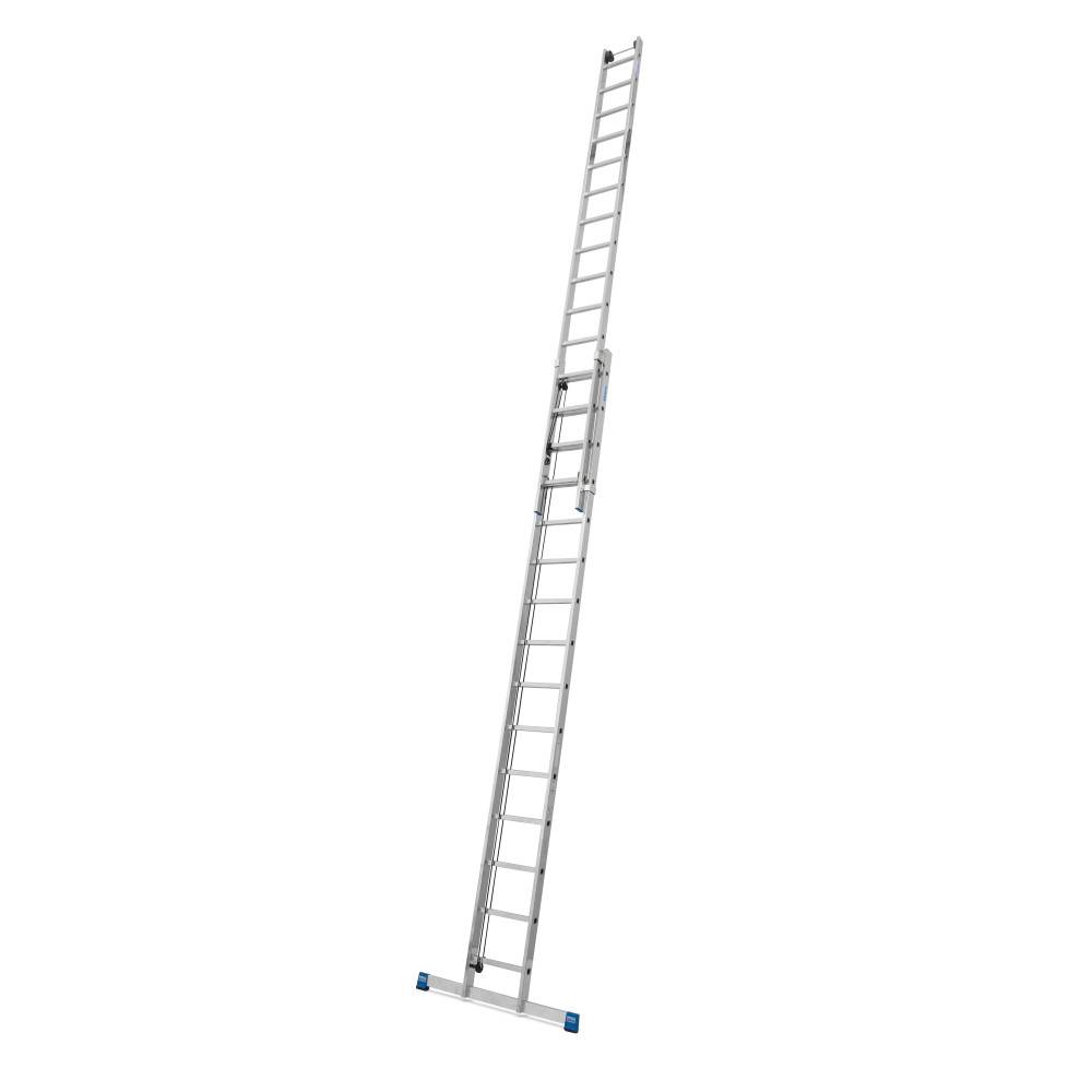 KRAUSE® STABILO Seilzug-Anlegeleiter, 2-teilig, Standhöhe 6,45 m-2