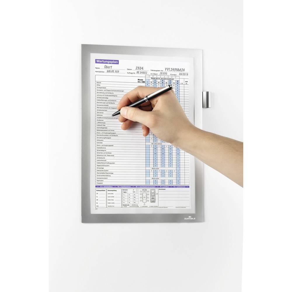 DURABLE Info-Rahmen DURAFRAME® MAGNETIC NOTE A4-2