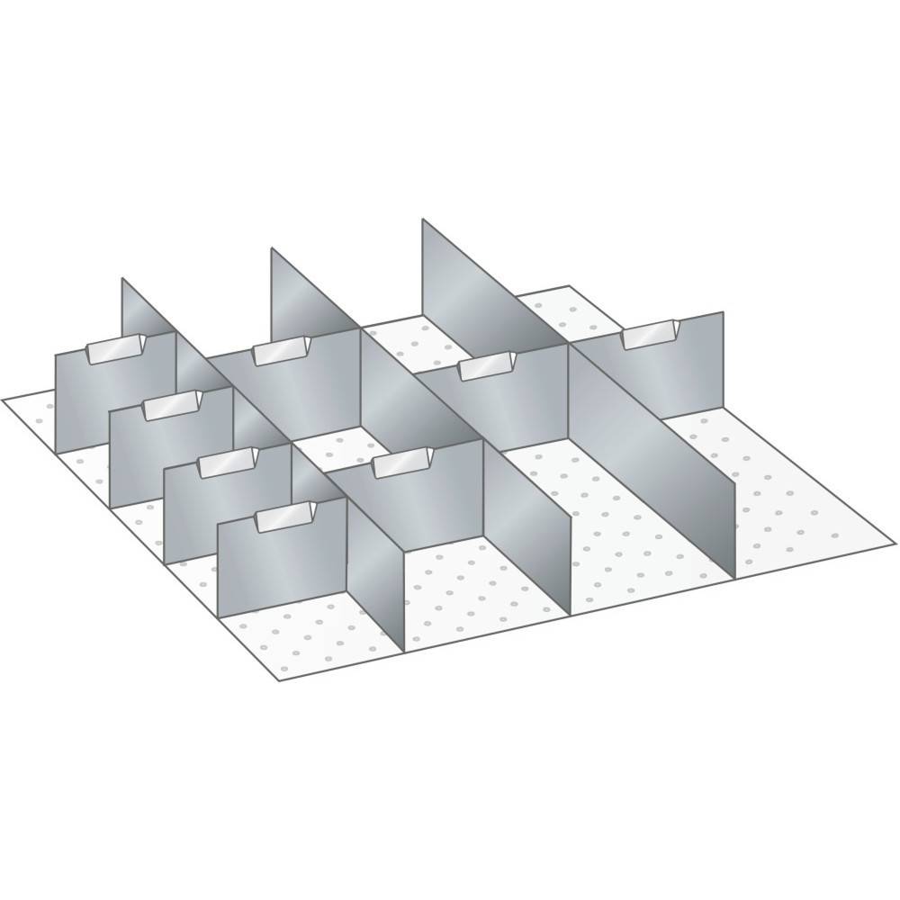 Set Trennwände (BxTxFH) 500x600x100mm-0