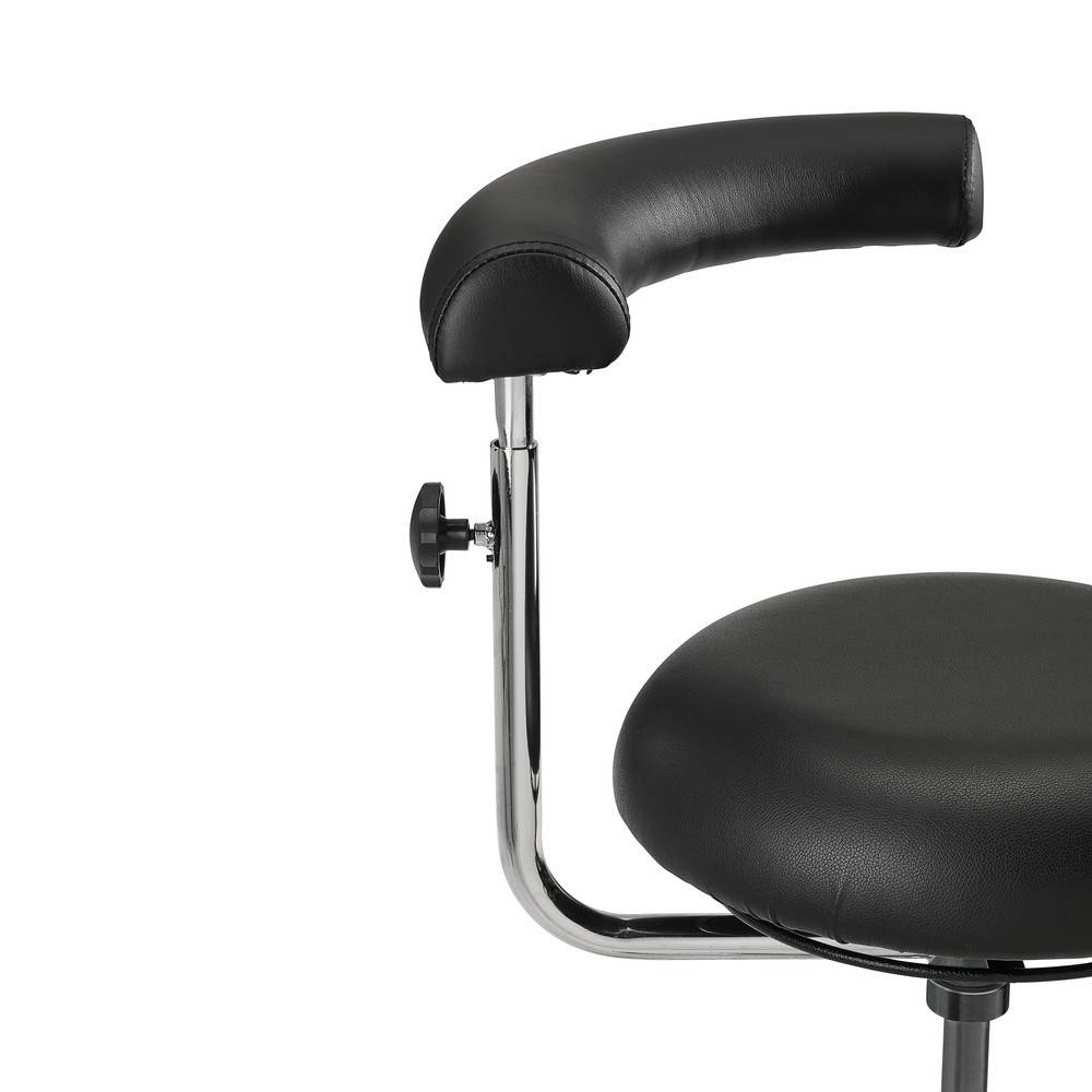 Hocker A20-08-TR-Comfort-KL Rollen Arm sw-1