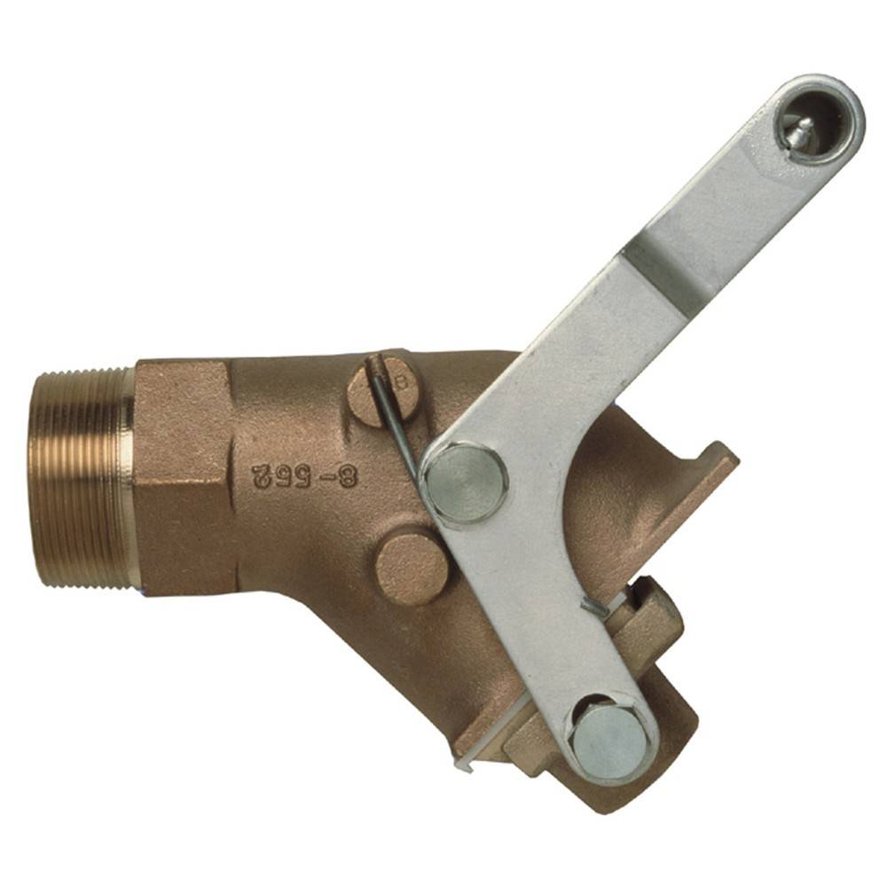 Justrite® Sicherheits-Fasshahn, Messing, Trommelschieber-1