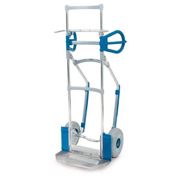 EXPRESSO Sackkarre aus Aluminium, Tragkraft 300 kg, Schaufel BxT 500 x