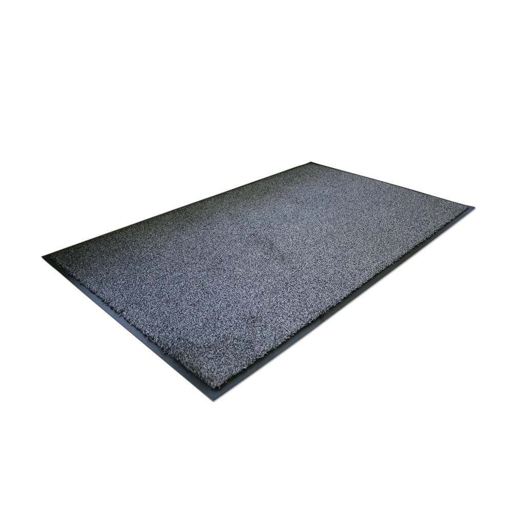 COBA Schmutzfangmatte aus Nylon, BxL 600 x 850 mm, schwarz/grau-0